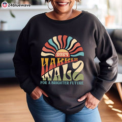 Kamala Walz For A Brighter Future Presidential Election Shirt